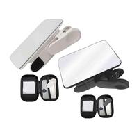 Smartphone Camera Mirror Reflection Clip - Adjustable Lass Phone Camera Reflection Clip Set, Creative Photographer Tools,Mobile Phone Reflex Cameras Clips Selfie Reflector For Vlogger