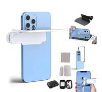 Smartphone Camera Mirror Reflection Clip Kit,Mirror Effect Lens,Adjustable HD Glass Smartphone Photography Flip Mirror,Photography Accessory Compatible with Most Phones-Capture Reflections Instantly