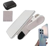 Smartphone Camera Mirror Reflection Clip | Mobile Phone Reflection Camera Clip Selfie Reflector | Mirror, Mobile Phone Selfie Reflection Camera Mirror Clip for Videographers, Photographers, On the Go