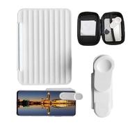 Smartphone Camera Mirror Reflective Clip Kit - Adjustable Portable Selfie Reflector | Creative Photography Accessory for Travel Content Creation Vlogging Recording