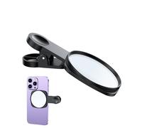 Smartphone Clip Mirror - Rear Selfie Monitor, Reflective Cell Phone Holder | Vlog Recording Accessory for Hands-Free Content Creation, Video Shooting, Video Shooting, Video Shooting, Smartphone