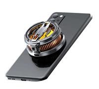 Smartphone Coffer - Magnetic Radiator Fan, Cell Phone Heat Vent | USB Phone Fan for Gamepad Streaming, Video Calling, Vlog Content Creation, by