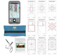 Smartphone Composition Viewer - Sized for iPhones 6.7 to 6.9" - Compatible with iOS 18 - Composition Screen Overlays for Artistic Framing - No App Required - Works with Native Camera App