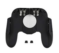 Smartphone Gamepad, Portable Mobile Phone Game Controller Joystick with Cooling Fan Dissipation Mobile Game Trigger Joystick Gamepad for iOS Android 4.5-6.5inch.