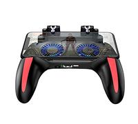 Smartphone Gamepad, Rechargeable Mobile Phone Game Controller Gamepad with Dual Cooling Fans Game Auxiliary Key Gaming Handle for iOS/Android Smartphone.(2500mah)