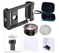 Smartphone Macro Lens And Cpl Filter Set, 40 Mm Glass, 17 Mm Universal Clip, Works With Multiple Devices, Close-Up Tool For Jewelry And Insects