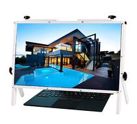 Smartphone Magnifying Glass Laptop Screen Magnifier 22 Inch, 3D High-Definition Laptop Screen Magnifier, Compatible with 15/16/17/18/20/21 Inch Mobile Phone, Ta，Natural