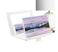 Smartphone Screen Magnifier - 30 cm Projector Amplifier | Adjustable Angle Smartphone Screen Magnification with Mirror and Folding Stand for Mobile Cinema, for Videos TV
