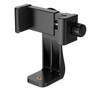 Smartphone Tripod Adapter Cell Phone Holder Mount Clamp Vertical Horizontal Rotation Adjustable for Most Phones
