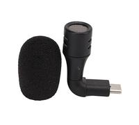 Smartphone Type C Plug Omnidirectional Mini Microphone High Sensitivity Plug and Play Mic for Voice Chat, Video Conference, Voice Recording, Suitable for Android Mobile Phones with Type C