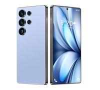 Smartphone Unlocked Cell Phones S26 Ultra 7.3in HD Screen The Phone 16GB/1TB 8000mAh 128GB Extension Dual Sim Boost Mobile Phones Telefonos Glass Back Cover,Blue-1TB
