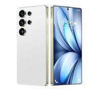 Smartphone Unlocked Cell Phones S26 Ultra 7.3in HD Screen The Phone 16GB/1TB 8000mAh 128GB Extension Dual Sim Boost Mobile Phones Telefonos Glass Back Cover,White-1TB