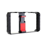 Smartphone Video Rig 3 Shoe Mounts Filmmaking Case Handheld Phone Video Stabilizers for Influencers and Event Coverage
