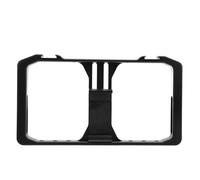 Smartphone Video Rig Phone Cage Stabilizer Grip Frame Aluminum Alloy Professional Handheld Filmmaking Vlogging Case with Hot Shoe Mount 1/4 Inch Screw Holes for Tripods Camera