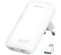 Smartphone Zubehor 4smarts Netzladegert FlatPlug Slim Dual NEW