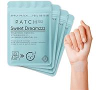 SMARTPOINT Sleep Aid Patches - Fast-Acting Transdermal Patch for Better Sleep, Easy to Apply on Wrist or Arm, Clear & Discreet, Small Size 1.18"x1.18", 12 Count (6 Packs of 4 Patches)