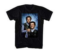 Smartprints Men's Step Brothers Poster Graphic T-Shirt, Black, Medium