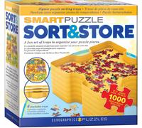 SmartPuzzle Sort & Store 6-Piece Jigsaw Puzzle Tray Set