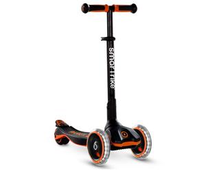SMARTRIKE Xtend 3-Stage Folding Kids Scooter - Orange, Orange