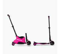 smarTrike Xtend Toddler Ride On Scooter Toy, Ages 1-12, Foldable Scooter for Kids with XL LED Wheels, Pink
