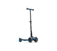 smarTrike Xtend Kickboard - XL LED Wheels, Lean-to-Steer, Foldable Scooter for Kids, Ages 3-12, Blue
