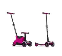 SmarTrike Xtend Ride-On 5-Step Scooter with Attachable Body, Extendable Handlebar & Footboard Frame, One-Button Fold, XL Wheels, for Kids 12 Months - 12 Years