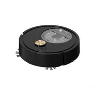 SmartRobot Vacuum Cleaner with LDS Vision Mapping, 1500Pa Strong Suction, Auto Sweeping for Home, Dual Brush, 180 MinRuntime, Ultra-Thin 6cm Design(Black)