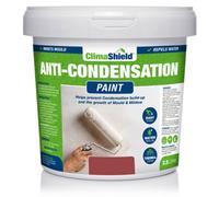 Smartseal Anti-Condensation Paint, Brick Red (5L) Bathroom, Kitchen, Bedroom Walls, Ceilings, Stop Moisture & Condensation