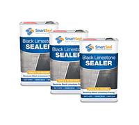 Smartseal Black Limestone Sealer - Transforms, Recolors, And Protects Slate & Black Limestone Surfaces - Perfect Easy to Apply Slate Sealer - Highly Effective & Long-Lasting (3 x 5 Litre)