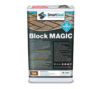 Smartseal ‘Block Magic' - A Re-Colouring Block Paving Sealer. Superior to a Concrete Paint - Transform Old Block Paved Drives or Patios - Easy to Apply 5 Litre (Tan)