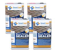 Smartseal Block Paving Sealer - Matt Finish - Easy to Apply, Block Paving Sealant. Durable Sand Hardener & Weed Inhibitor - Best Block Paving Sealer for Driveways, Paths & Patios (4 x 5 Litre)