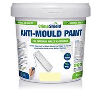 SmartSeal ClimaShield Anti Mould Paint - Devon Cream, 5L - Matt Cream Paint that Prevents Mould Growth in Bathrooms, Kitchens & Bedrooms. Powerful & Effective Mold Prevention for Walls & Ceilings