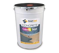 SmartSeal Coloured Concrete Sealer (Mid Grey, 25L) - Professional Sealant to Recolour, Protect & Transform Floors - Durable Alternative to Concrete Paint - Hard-Wearing Finish