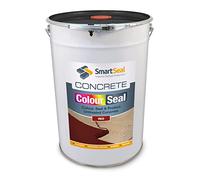 SmartSeal Coloured Concrete Sealer (Red, 25L) - Professional Sealant to Recolour, Protect & Transform Floors - Durable Alternative to Concrete Paint - Hard-Wearing Finish
