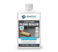 SmartSeal Concrete Floor Sealer - 100ml Sample - Premium Exterior & Interior Concrete Sealer and Dustproofer with Satin Sheen Finish - Easy to Apply, Stain & Water Resistant Sealant