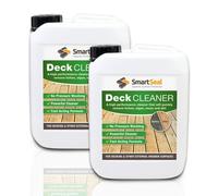 Smartseal Decking Cleaner, Fast Acting Deck Cleaner, Removes Moss, Lichen, Green Algae, Dirt And Black Spot, 2 X 5L