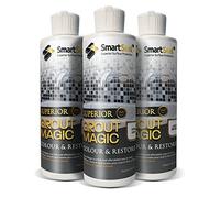 Smartseal Grout Magic - Professional Grade Grout Reviver - Available in 10 Popular Colours - A Grouts Sealer Superior to a Grouts Paint & Grouts Pen - 15year Lifespan - Dark Grey 237ml