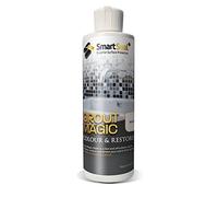 Smartseal Grout Magic - Professional Grade Grout Reviver. Recolour & Seal Old Grouts. Available in 10 Colours. A Grouts Sealer Superior to a Grouts Paint & Grouts Pen - 15year Lifespan - White 237ml