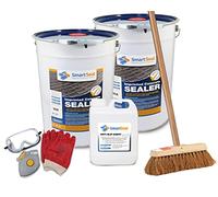 Smartseal Imprinted Concrete DIY Kit - Transform & Protect - Imprint DIY Kit - Medium - With sealer to cover 70-130m² of patterned, stamped concrete with a Silk finish
