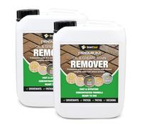 SmartSeal Oil & Grease Stain Remover - 2 x 5L - Heavy-Duty Oil Stain Remover for Driveways, Patios & Paths. Grease Cleaner for Removing Oils on Block Paving, Concrete, Wood, Porcelain & Natural Stone