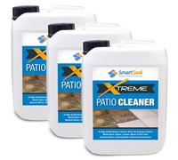 Smartseal - Patio Cleaner Xtreme, Black Spot Patio Cleaner, Dirt And Algae Killer - Block Paving, Natural Stone Cleaner, 3 X 5L