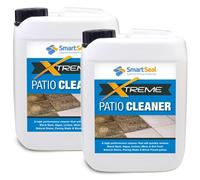 Smartseal - Patio Cleaner Xtreme, Black Spot Patio Cleaner, Dirt And Algae Killer - Block Paving, Natural Stone Cleaner, 2 X 5L