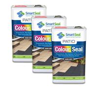 Smartseal Patio Colourseal, Dark Grey, Seal And Restore Concrete Paving Slabs, Concrete Paint For Patio, Concrete Sealer, 3 X 5L