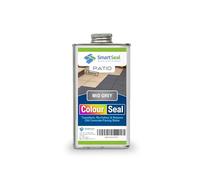 SmartSeal Patio ColourSeal - Mid Grey, 150ml Sample - Superior Patio Paint to Colour & Restore Old Concrete Paving Slabs. Easy to Apply Outdoor Floor Paint & Sealer for Concrete Paving & Flagstones