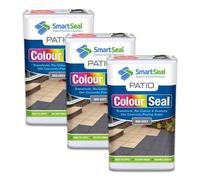 Smartseal Patio Colourseal, Mid Grey, Seal And Restore Concrete Paving Slabs, Concrete Paint For Patio, Concrete Sealer, 3 X 5L