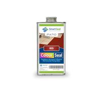 SmartSeal Patio ColourSeal - Red, 150ml Sample - Superior Patio Paint to Colour & Restore Old Concrete Paving Slabs. Easy to Apply Outdoor Floor Paint & Sealer for Concrete Paving & Flagstones