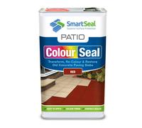 Smartseal Patio Colourseal, Red, 5 Litre - Red - 1 - 5L