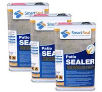 Smartseal Patio Sealer, Protect Concrete Precast Slabs Against Black Spot, Stain Resistant, Matt Finish, Concrete Sealer, 3 X 5L