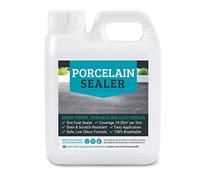 SmartSeal Porcelain Tile Sealer - 1L - Breathable, One Coat, Wet Look Porcelain Sealer for Internal & External Use. Protective, Ceramic Tile Sealant for Patios, Paths, Walls & Floors
