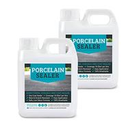 SmartSeal Porcelain Tile Sealer - 2 x 1L - Breathable, One Coat, Wet Look Porcelain Sealer for Internal & External Use. Protective, Ceramic Tile Sealant for Patios, Paths, Walls & Floors
